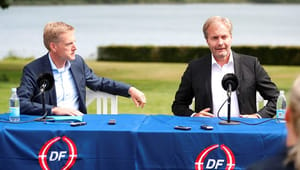 Se DFs pressemøde: Thulesen Dahl kan ikke forestille sig en Arne-aftale uden penge fra udlændingeområdet
