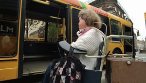 Patientforening: I strid med konventioner – mennesker med handicap har for dårlig adgang til offentlig transport  