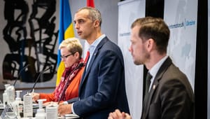 Se pressemødet: Regeringen forbereder sig på, at der kommer 100.000 ukrainske flygtninge til Danmark