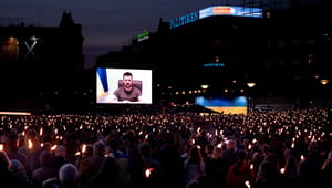 Zelenskyj i tale til danskerne: ”Husk de børn, der har mistet livet” 