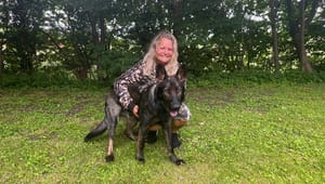 Midt i skilsmissen fra Dansk Folkeparti blev hunden Karina Adsbøls redningskrans