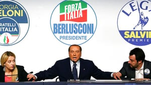 Mussolini-romantikeren, nationalisten og den gamle mediemogul: Her er det italienske valgs hovedpersoner