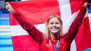 Dansk svømmestjerne har svømmet sit sidste løb