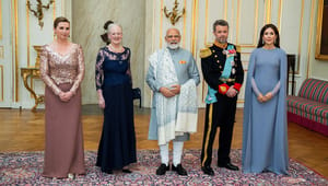 Kronprinsparret skal ledsaget af ministre stå i spidsen for erhvervsdelegation i Indien