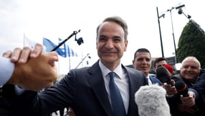 Foreløbig valgsejr til Mitsotakis og de konservative i Grækenland