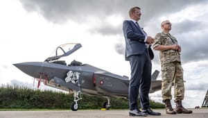 Troels Lund Poulsen åbner for køb af flere F35-kampfly   