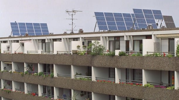Almene boliger vil fritages for ny solcellelov