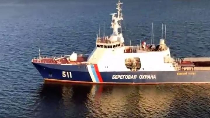 Russisk kystvagtskib sejler 10.000 km. på første store patruljetur