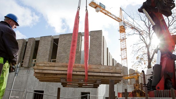 Nye tal: Færre store byggeprojekter i støbeskeen
