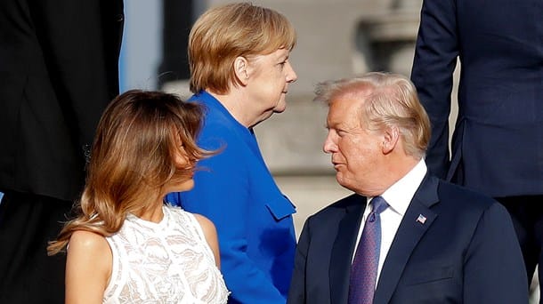 Trump giver den gas på Natos topmøde – og det passer egentlig Danmark fint