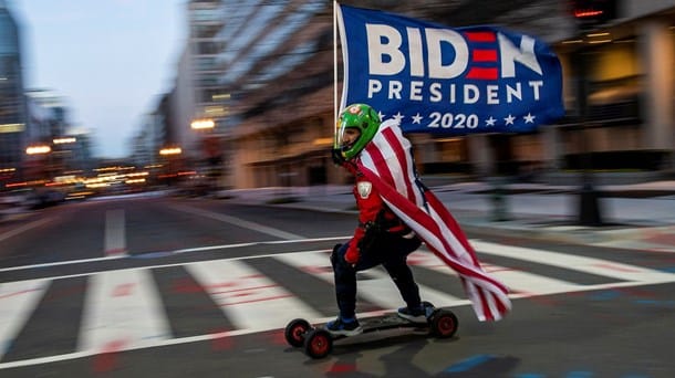 Her er graferne, der viser, hvordan Joe Biden vandt valget i USA