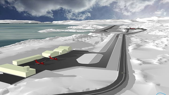 Forskere: Tag en tænkepause i lufthavnsbyggeriet i Grønland