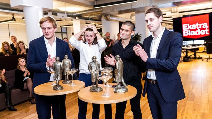 Fire journalister fra Ekstra Bladet vinder Cavlingprisen 2021