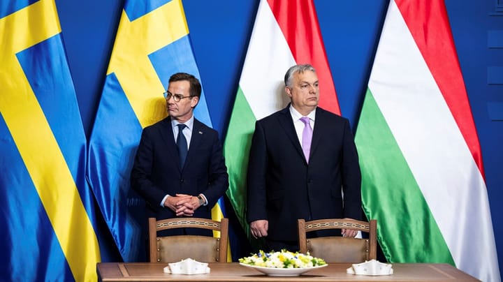 Med Ungarns ja skriver Sveriges statsminister sig ind i historiebøgerne