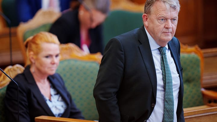 #dkpol: Løkke vil ikke have Støjbergs fodlænke på