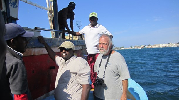 Marcel Arsenault støtter blandt andet fiskeri i Somalia. Det sker gennem lån i stedet for investeringer: 