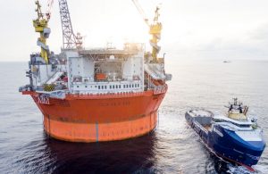Eni Norge's Goliat-platform er indtil videre den eneste olieplatform i Barentshavet. Foto: Eni Norge.